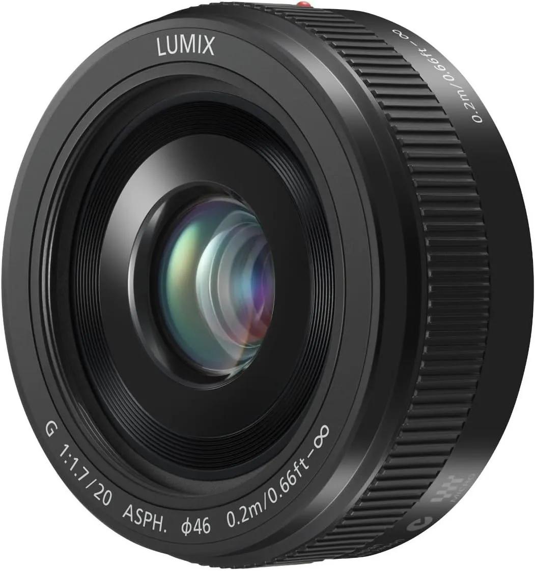 Panasonic LUMIX G II Lens, 20MM, F1.7 ASPH, MIRRORLESS Micro Four Thirds, H-H020AK (USA Black)