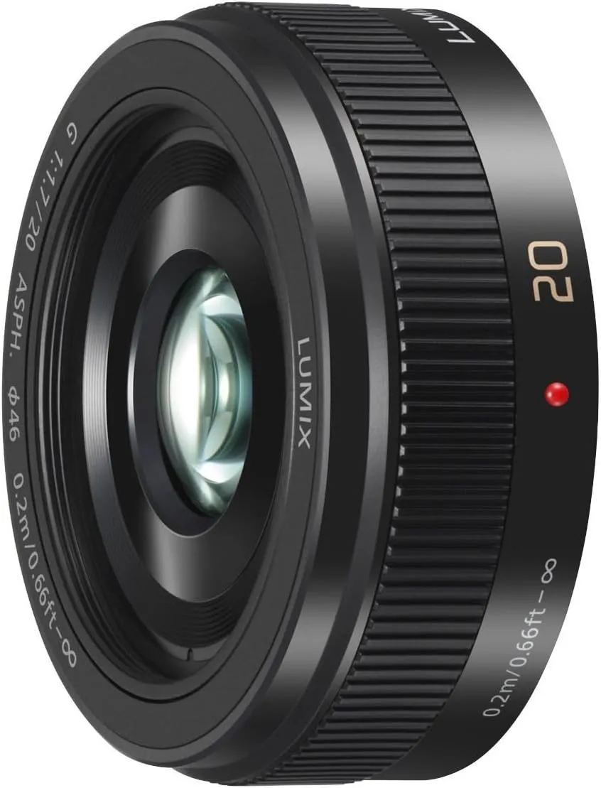 Panasonic LUMIX G II Lens, 20MM, F1.7 ASPH, MIRRORLESS Micro Four Thirds, H-H020AK (USA Black)