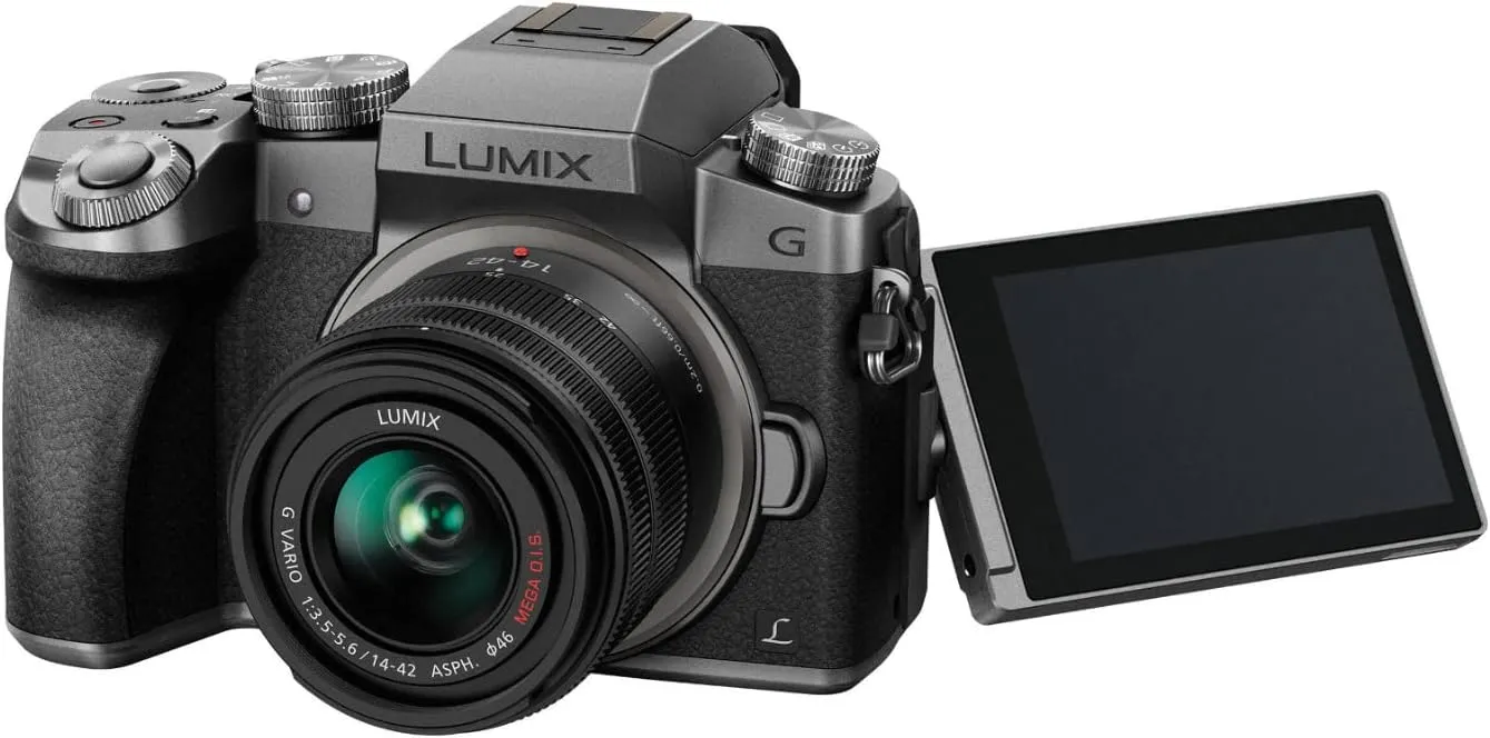 Panasonic LUMIX G7KS 4K Mirrorless Camera, 16 Megapixel Digital Camera, 14-42 mm Lens Kit, DMC-G7KS