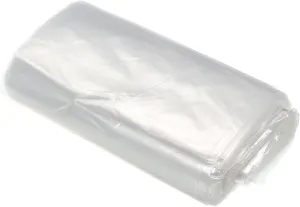 PATIKIL Clear Flat Open Poly Bags PE Plastic 2 Mil 6x16 in for Hardware, Collectibles, Jewelry, Cards, Craft Supplies Pack of 100