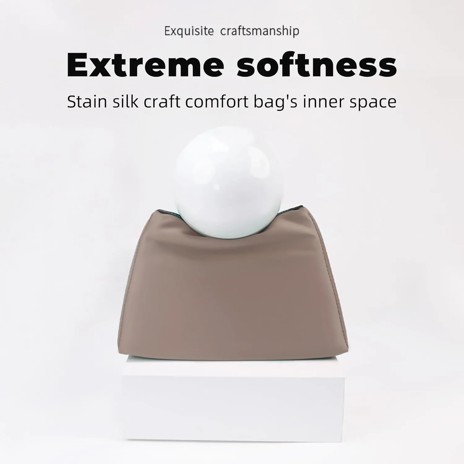 Pillow Luxury Bag Shaper Silky Smooth Insert for Handbagsfit Kelly mini2/20/25/28/32/35/40 Bags, Keep Bag Shape(Kelly 32,Cris tourterelle)
