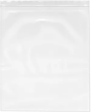 Plymor 13" x 15" (Pack of 50), 6 Mil Industrial Duty Zipper Reclosable Plastic Bags