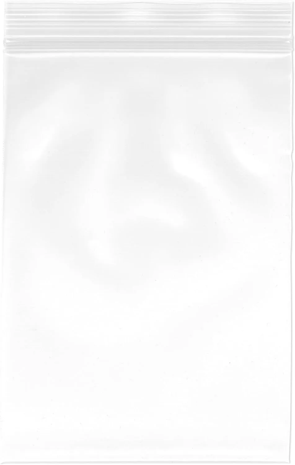 Plymor 5" x 7" (Pack of 100), 6 Mil Industrial Duty Zipper Reclosable Plastic Bags