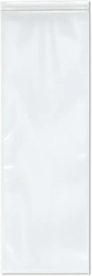 Plymor 6" x 18" (Pack of 50), 6 Mil Industrial Duty Zipper Reclosable Plastic Bags