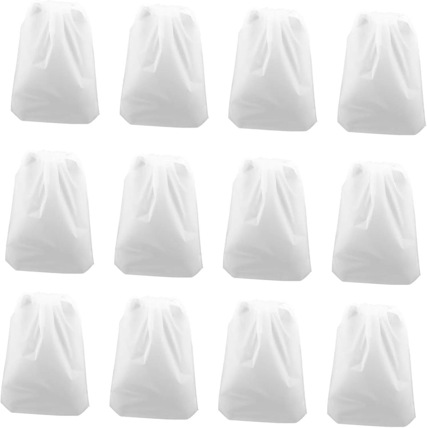 PRETYZOOM 15pcs Laundry Travel Bag Drawstring Laundry Bags for Washing Machine Waterproof and Tear-resistant Suitable for Sheets Curtains