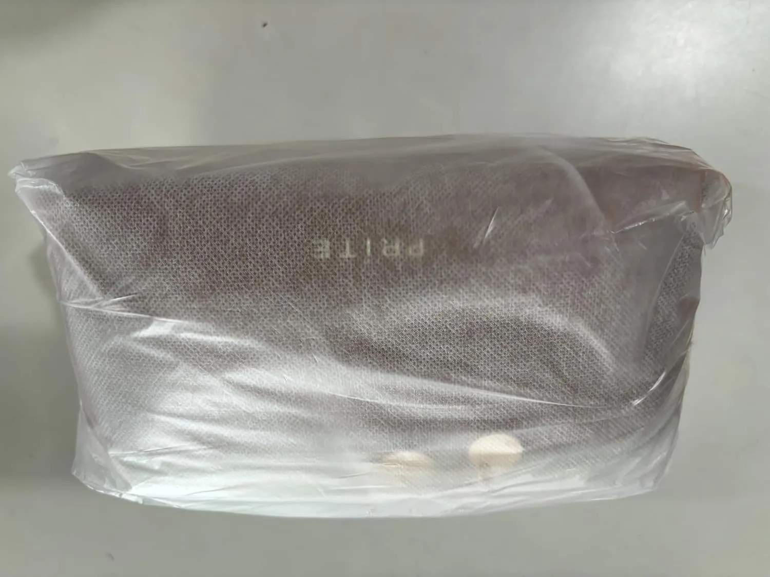 Prite Makeup Bag for Women Travel Waterproof Vegan Leather Cosmetic Bag Open Flat Toiletry Bag With Clear Divider and Handle (Large Brown)