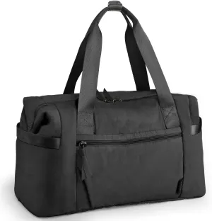 Prite Travel Duffle Bag for Women, Large Carry on Tote, Gym Handbag with Trolley Sleeve