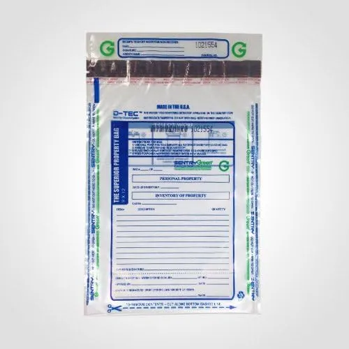 Property Bag 9-by-12 Inch Clear Plastic (Package of 100)