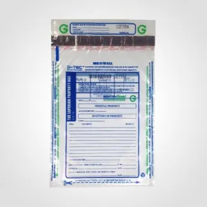 Property Bag 9-by-12 Inch Clear Plastic (Package of 100)