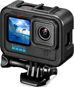 Protective Housing Case Compatible with Gopro Hero 13/12/11/10/9 Black, Housing Frame Case Mount Accessories for Gopro Hero9 Action Camera Accessory Kit with Quick Pull Movable Socket and Screw