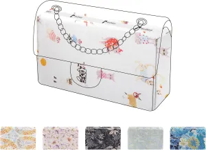 Purse Pillow Insert for Chanel Classic Flap Bags, Memory Foam Bag Pillow, Luxury Handbag Tote Shaper, Keep Bag in Shape (CF Small 23.5, Cat Paradise)