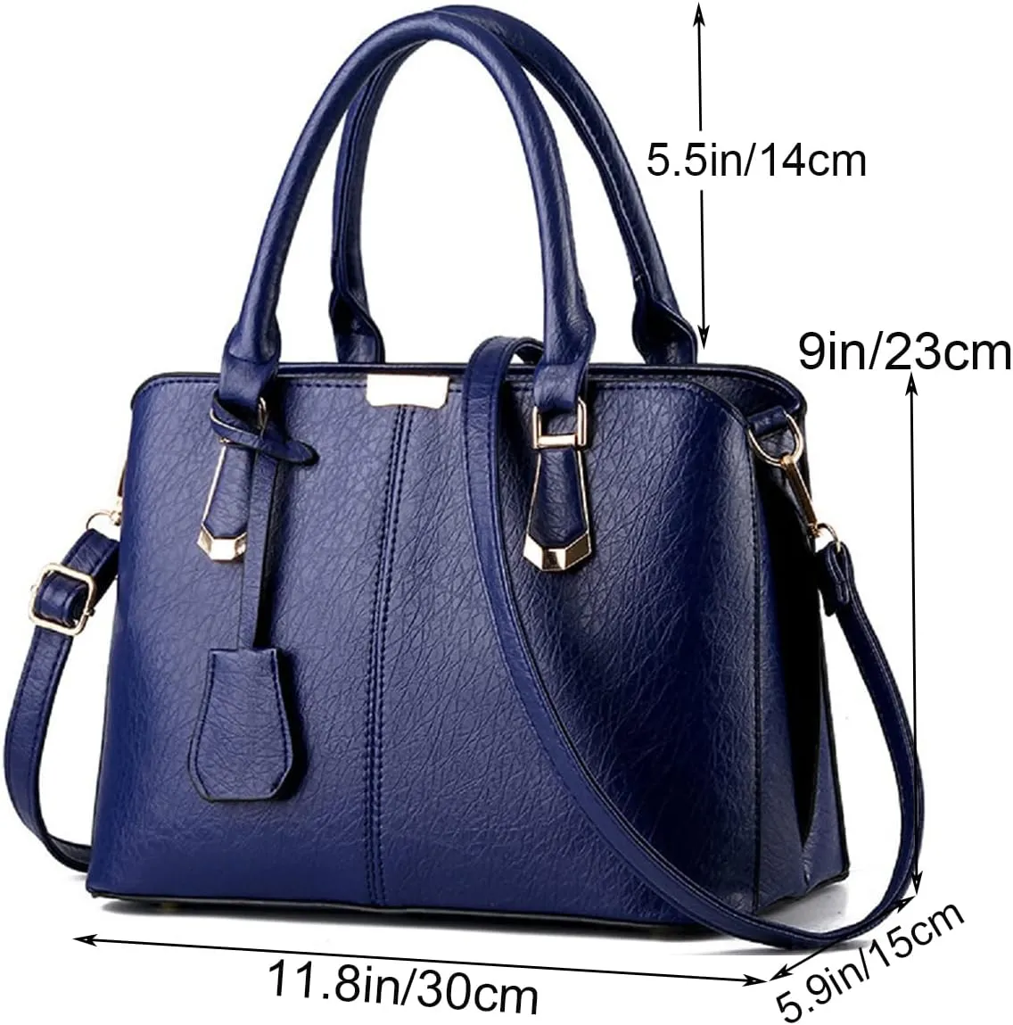 Purses and Handbags for Women Fashion Messenger Bag Ladies PU Leather Top Handle Satchel Shoulder Tote Bags