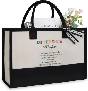 Rainbow Tote Bag - Teacher Appreciation & Thank You Gift