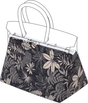 Rayon Purse Pillow Shaper Insert, unique pattern handbag shapers, Memory Foam, for Birkin 25/30/35/40 bags (BK20,Dark Fragrance)