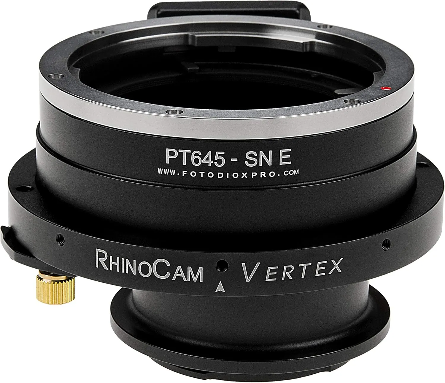 RhinoCam Vertex Rotating Stitching Adapter, Compatible with Pentax 645 (P645) Mount SLR Lens to Sony Alpha E-Mount Mirrorless Cameras