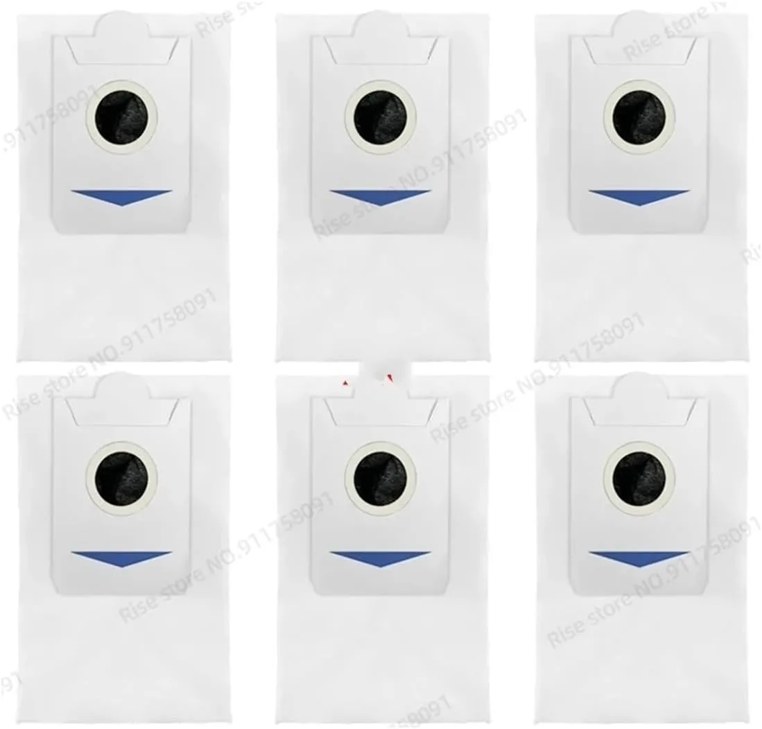 Robot Vacuum Cleaner Dust Bags Accessories Main Side Brush Mop Cloth Replacement，Compatible for Ecovacs，X5 Omni / X5 PRO Omni(11pcs)