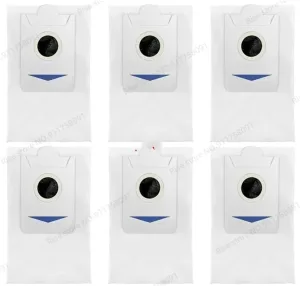 Robot Vacuum Cleaner Dust Bags Accessories Main Side Brush Mop Cloth Replacement，Compatible for Ecovacs，X5 Omni / X5 PRO Omni(11pcs)