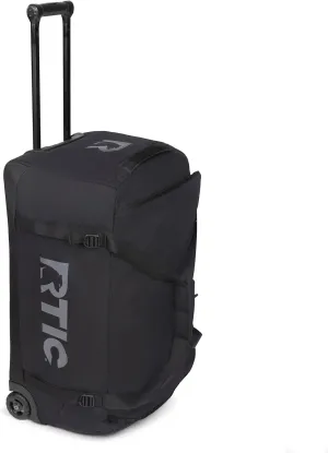 RTIC Road Trip Rolling Duffle Bag with Wheels for Men and Women, Traveling Tote for Camp, Travel, Gym, Weekender, Camping, Overnight Carry On, Sports, Spacious, Water Resistant, Large, Black