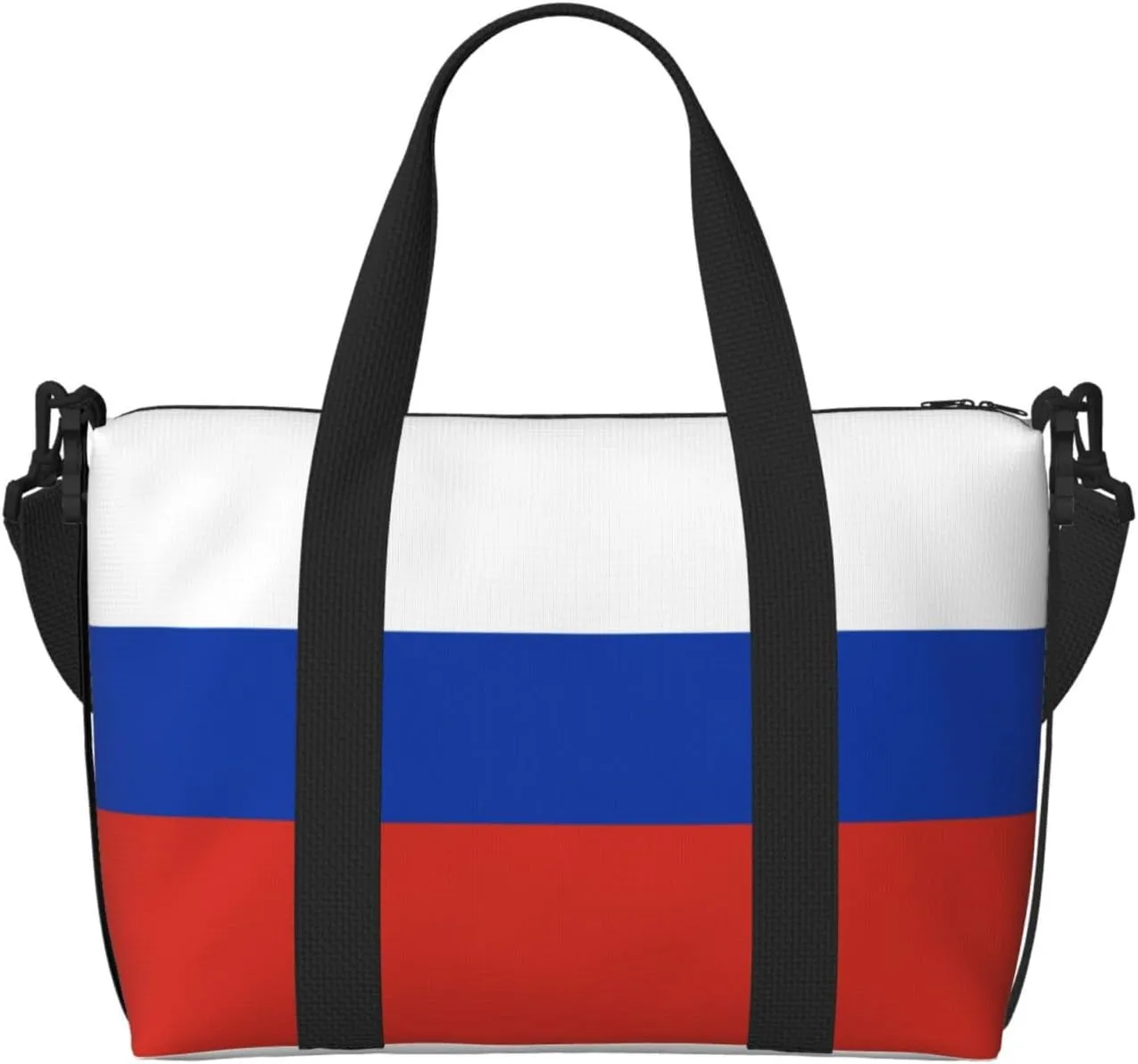 Russian flag Duffel Bags for Traveling - Lightweight Personal Item Travel Bags for Women, Gym Bags for Men