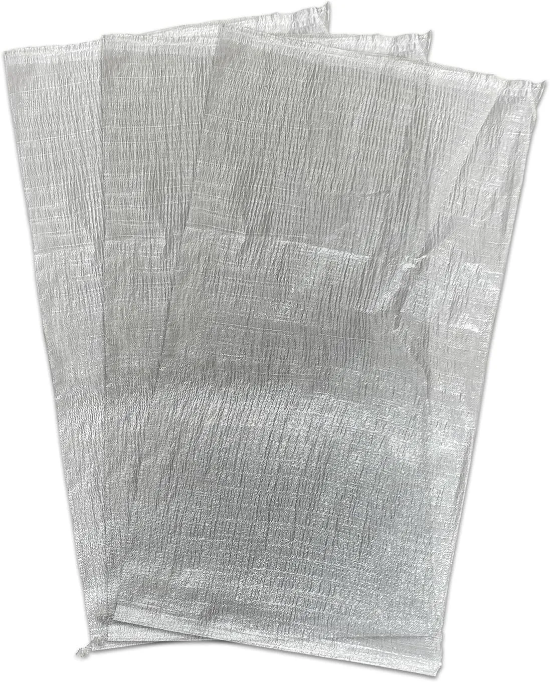 Sandbaggy 31" x 45" Clear 6 Mil Contractor Trash Bags - Large Sandbags [100 lbs Capacity] (1)