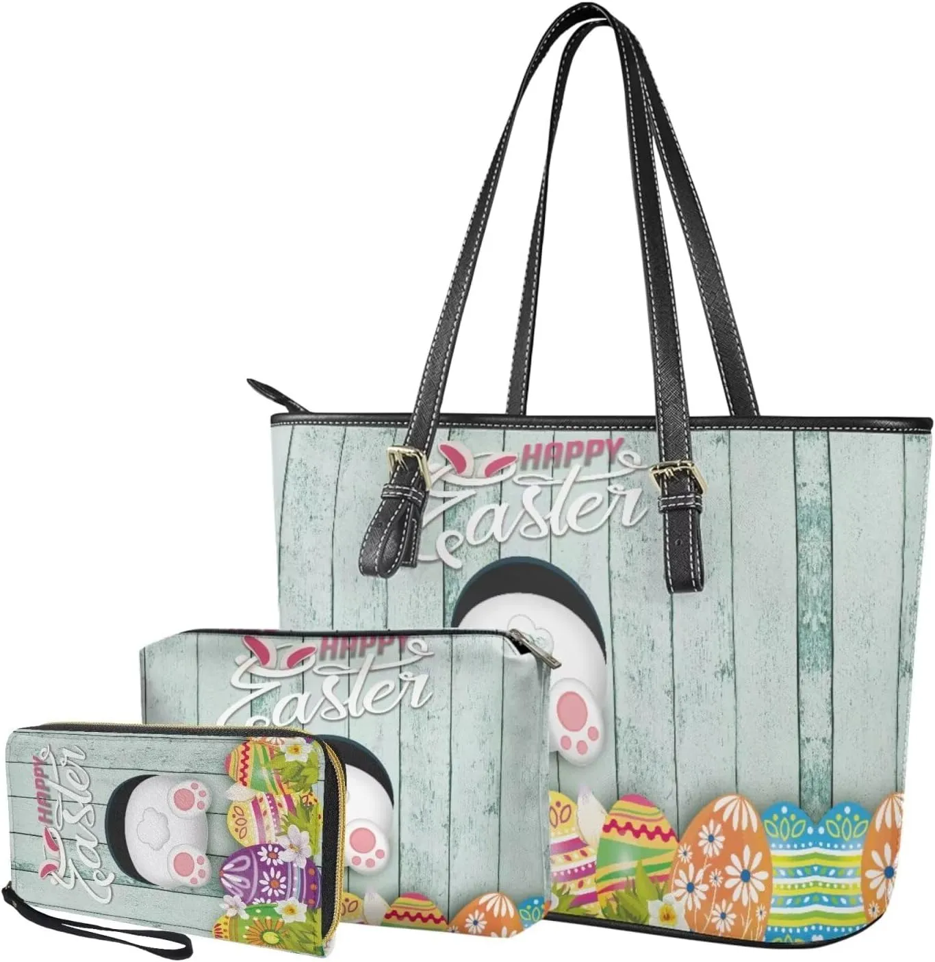 Shoulder Bags Set 3 Piece Bucket Bags Satchel Bags for Women Women's Wristlet Handbags Purses for Women