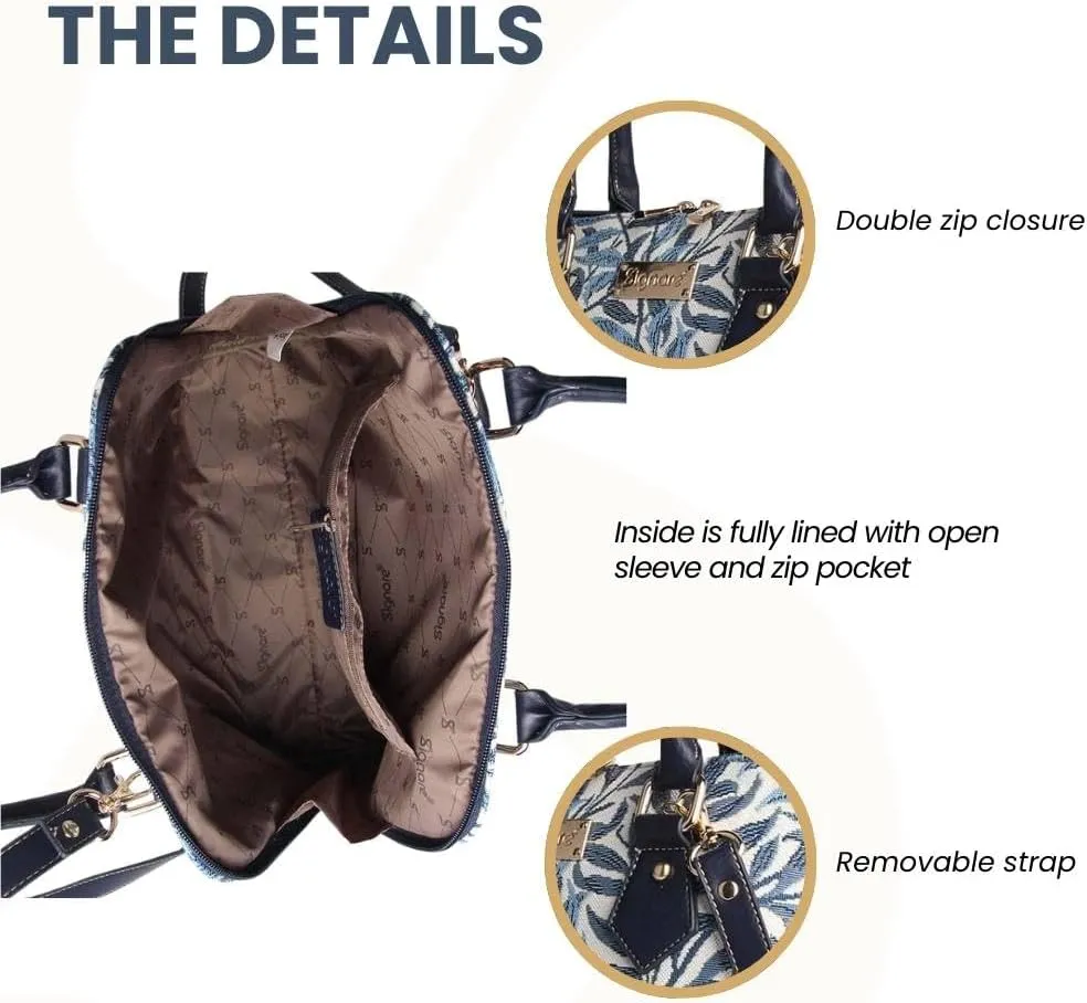 Signare Tapestry Hand & Shoulder Bag for Women |Fashionable Cross Body bag Purses for Woman |Satchel Bag for Women Girls Teen