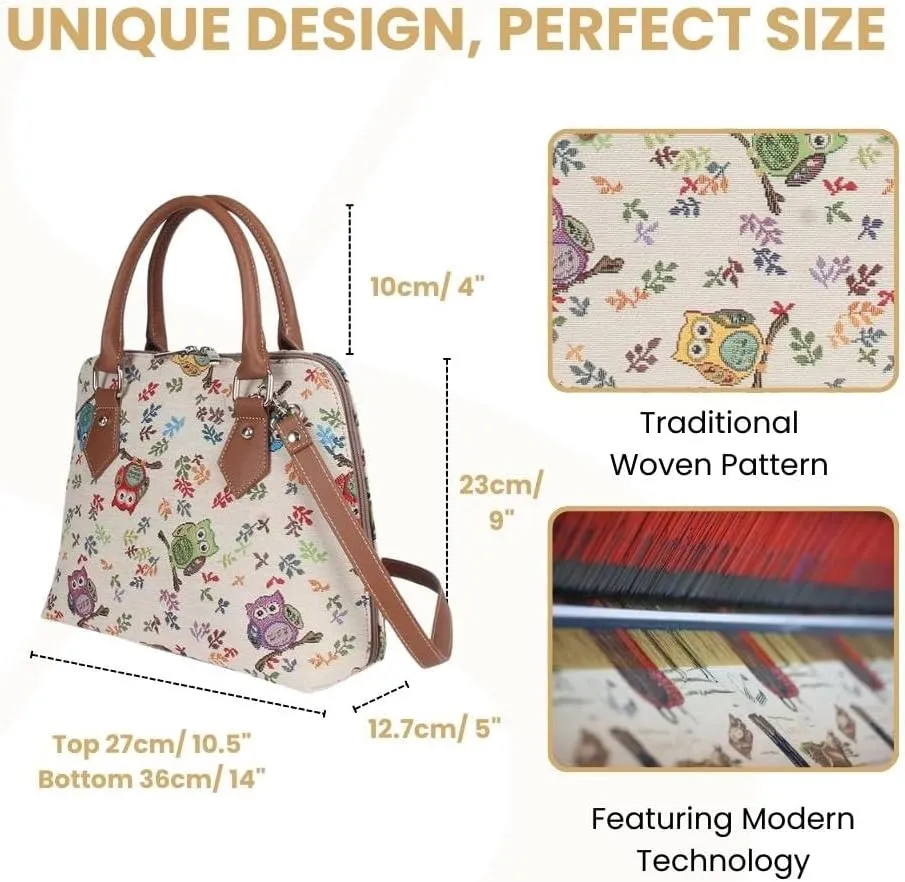 Signare Tapestry Hand & Shoulder Bag for Women |Fashionable Cross Body bag Purses for Woman |Satchel Bag for Women Girls Teen