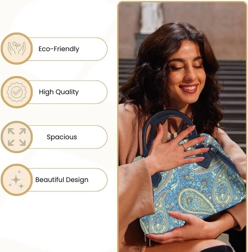 Signare Tapestry Hand & Shoulder Bag for Women |Fashionable Cross Body bag Purses for Woman |Satchel Bag for Women Girls Teen