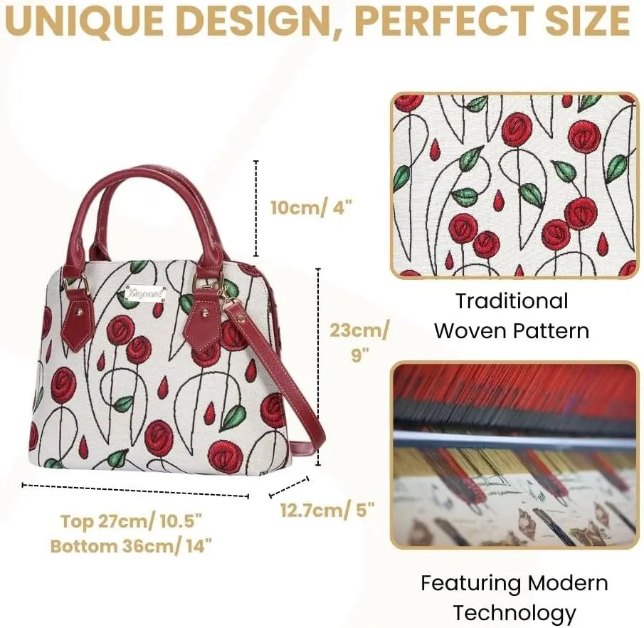 Signare Tapestry Hand & Shoulder Bag for Women |Fashionable Cross Body bag Purses for Woman |Satchel Bag for Women Girls Teen