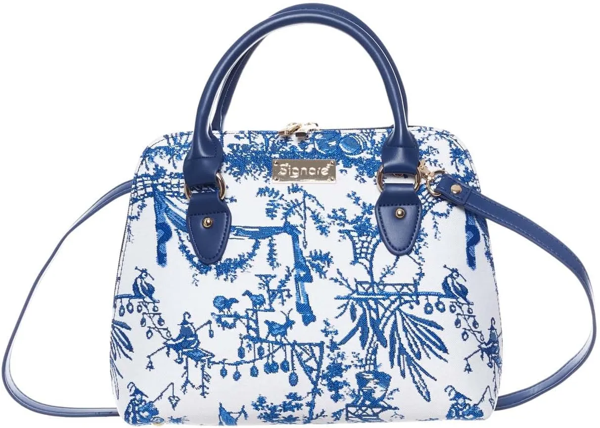 Signare Tapestry Hand & Shoulder Bag for Women |Fashionable Cross Body bag Purses for Woman |Satchel Bag for Women Girls Teen