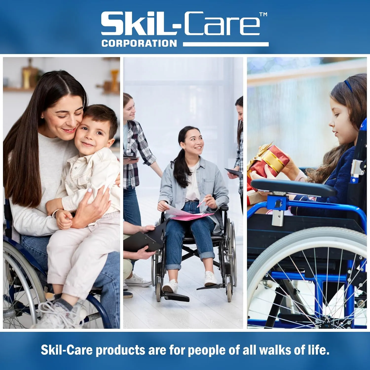 Skil-Care Foot Drop Boot, Medium, 4" Wide x 11" High, Synthetic Sheepskin Liner, Heel Suspension, Adjustable Straps, Fits Either Foot, 503171