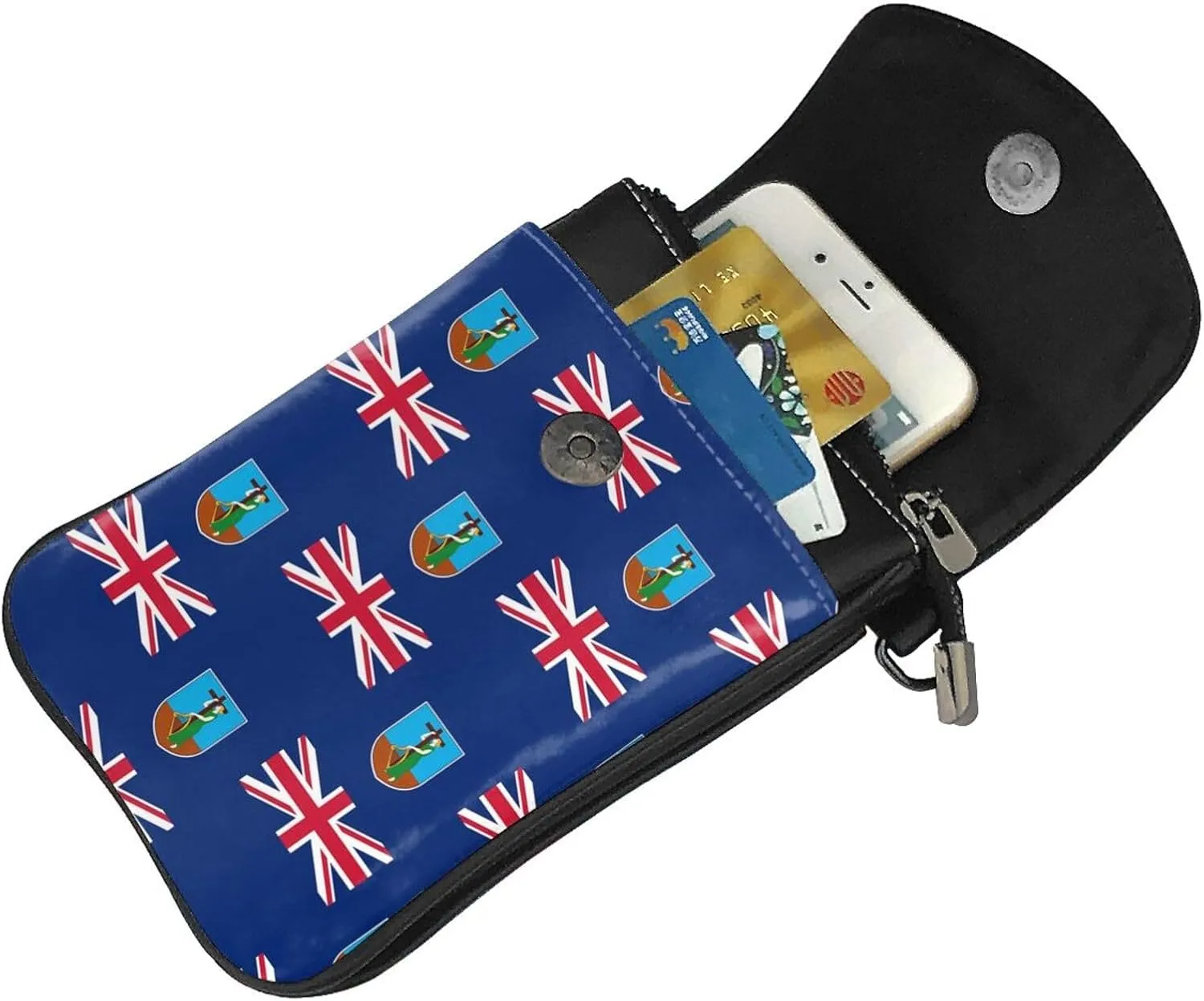 Small Cell Phone Purse Pu Leather Crossbody Cell Phone Bag Women Handbags With Shoulder Strap Holder Wallet Phones
