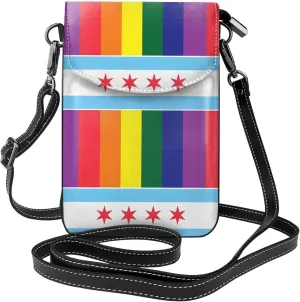 Small Cell Phone Purse Pu Leather Crossbody Cell Phone Bag Women Handbags With Shoulder Strap Holder Wallet Phones