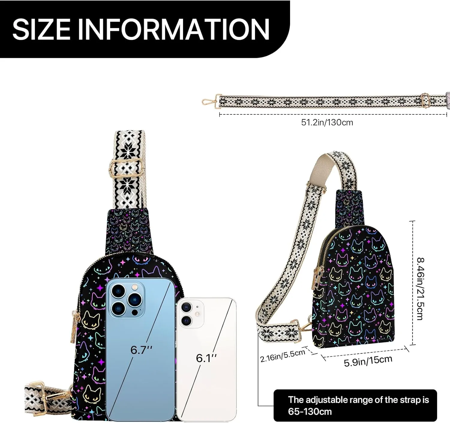 Small Leather Sling Bag for Women Cell Phone Purse Crossbody Bag Casual Outdoor Shopping Waterproof Adjustable Strap