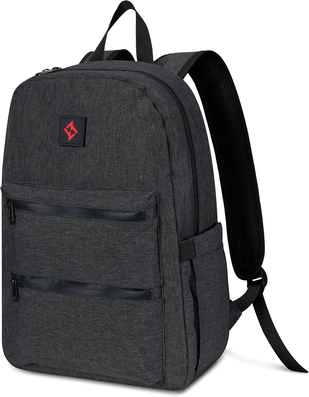 Smell Proof Backpack with Lock Smell Proof Bags Travel Backpack with Combination Lock Casual Daypacks Simple Black