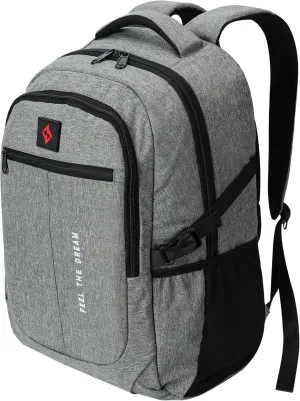Smell Proof Bags with Lock Odor Proof Backpack Daypack Stash Bookbag with Combination Lock Travel Casual Daypacks Gray