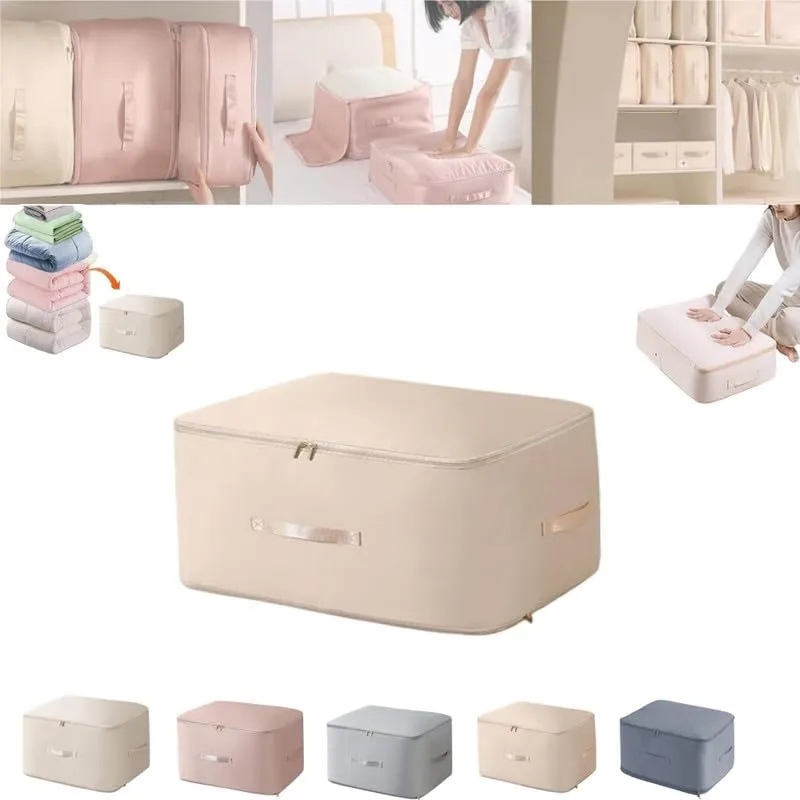 Space Saving Self Compression Organizer,2024 New Compression Duvet Storage Bag Large Capacity,Self Compression Moving Organizer Bags Heavy Duty Moving Bags for Comforters
