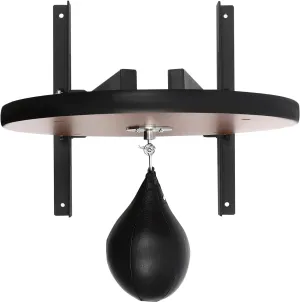 Speed Bag Platform, Wall-Mounted Professional Boxing Training Equipment, Adjustable Height Adult Boxing Reaction Sport Kit, Heavy Duty Cardio Fitness Speed Power Punching Ball, For Home Workout