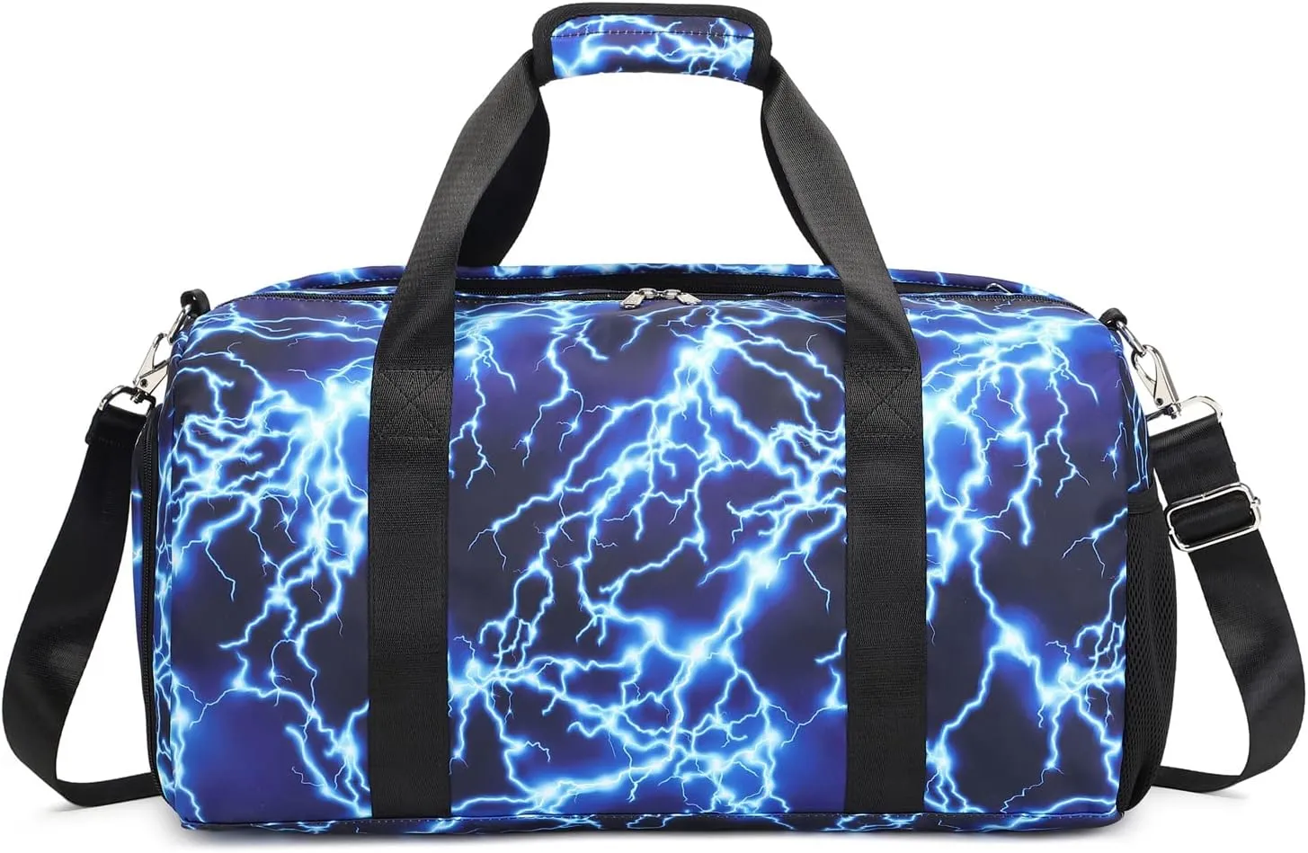 Sport Bag for Boy Duffle Gym Bag Overnight Travel Weekender Sleepover Bags With Shoe Compartments and Wet Pocket Carry On Bag