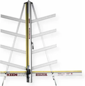 ST165 SteelTrak Cutter, 165cm (65") Cutting Length, Composite Cutting Head, Upright Structure, Wall Mounting Capable