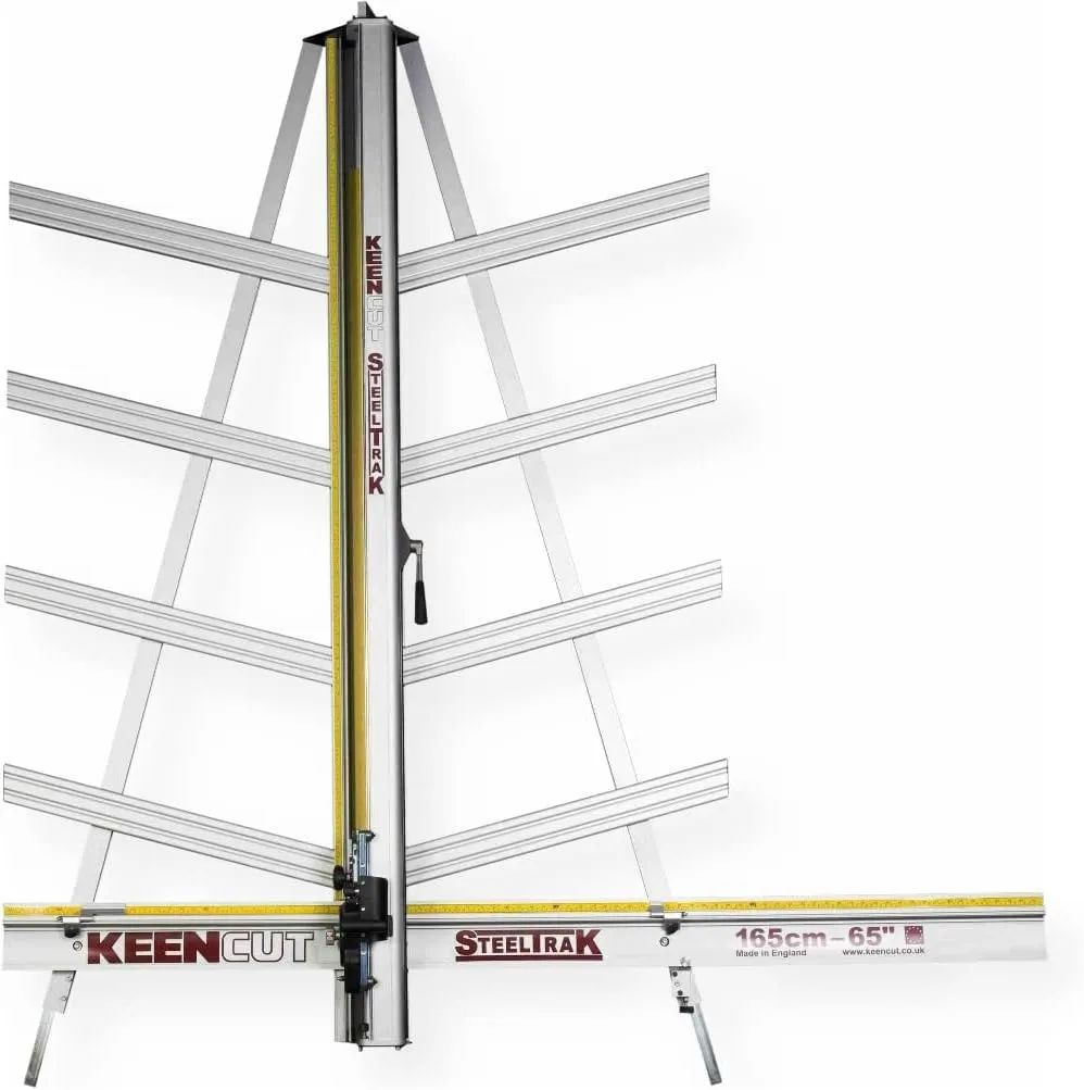 ST165 SteelTrak Cutter, 165cm (65") Cutting Length, Composite Cutting Head, Upright Structure, Wall Mounting Capable