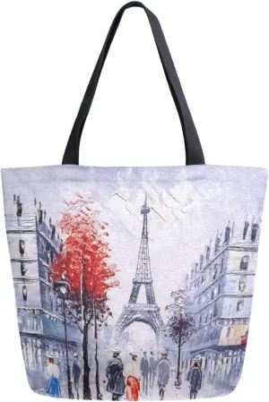 Stylish Print Extra Large Shoulder Tote Bag for Beach Travel Weekender Gym Grocery Shopping…