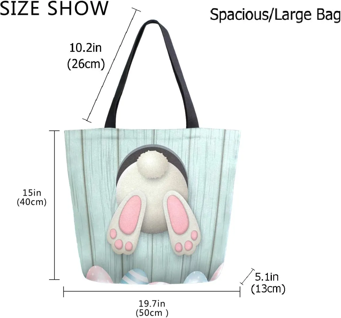 Stylish Print Extra Large Shoulder Tote Bag for Beach Travel Weekender Gym Grocery Shopping…