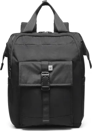 SUNNY BIRD Laptop Backpack, 15.6 Inch Laptop Work Bag, Wide Open Casual Daypack for Women, Men and Adult (Black)