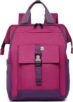 SUNNY BIRD Laptop Backpack, 15.6 Inch Laptop Work Bag, Wide Open Casual Daypack for Women, Men and Adult (Purple)