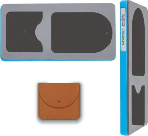 SUPERDANT Wallet Cutting Die Cut Leather Craft Card Holder Wallet Leather Die Cutter Small Change Coin Purse Wooden Die Cutter Vintage DIY Art Crafts for Men Women Mini Purse Making