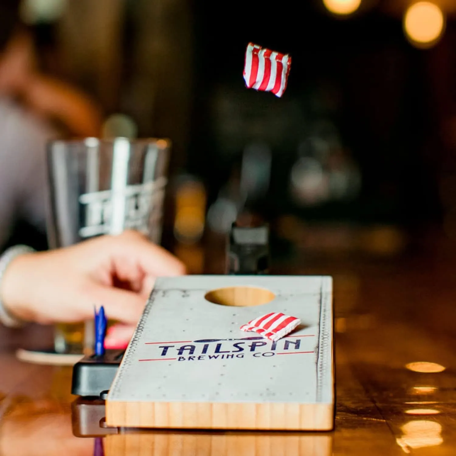 Table Top Mini Cornhole Game Set
