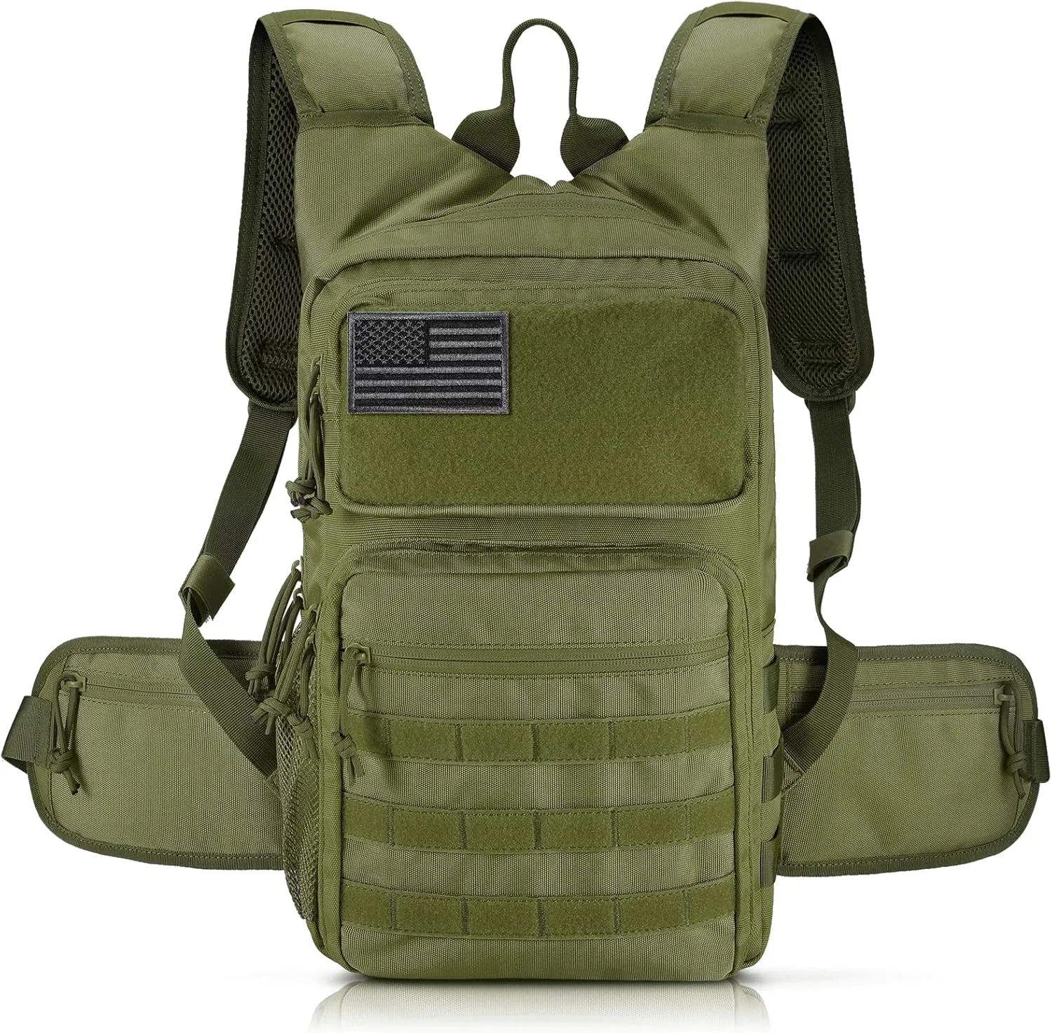 Tactical Hydration Pack Lightweight Insulation Water Backpack Molle Hydration Backpack for Hiking, Running, Cycling, Climbing, Hunting, Fishing
