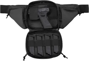 Tactical Pistol Pouch Ultimate Fanny Pack Holster Fits 1911, Glock, H&K, Ruger, S&W M&P Shield, Taurus, Sig Sauer, Springfield, Beretta, Kimber, Walther, and More