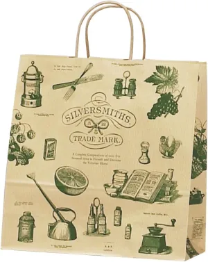 Takajirushi 50-5209 Gift Bags, Handbag, Silversmith, Medium, 50 Sheets